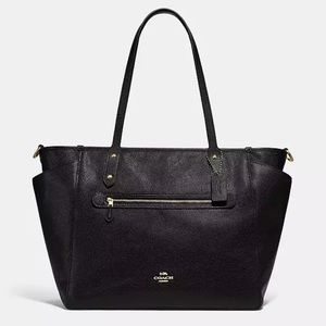 NWT Coach Leather Baby Bag